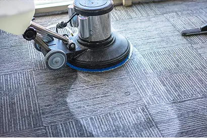a machine on the floor
